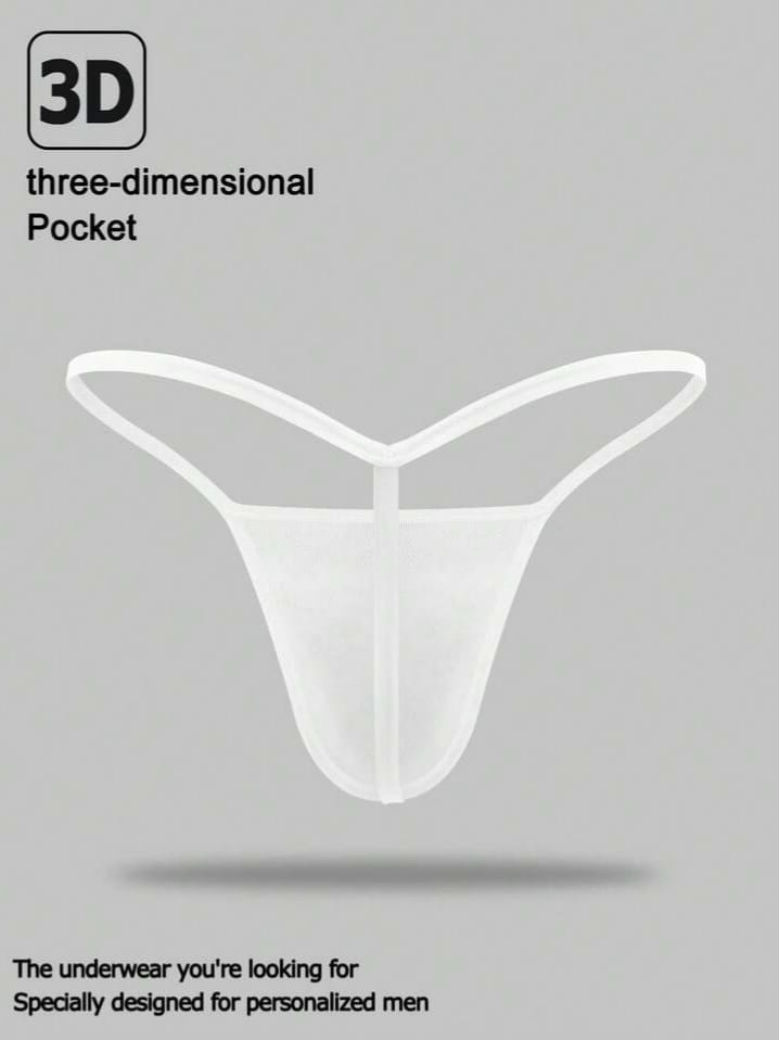 Men's Mesh Sexy Comfortable U-Pouch Underwear